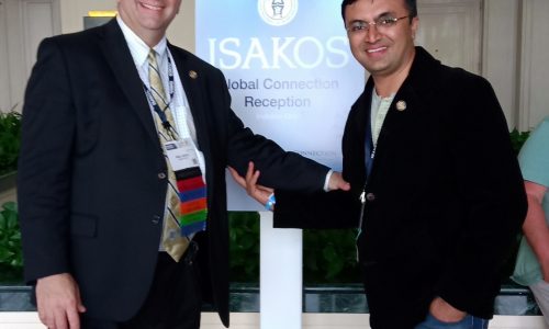with Dr.Marc Safran, ISAKOS Past President.