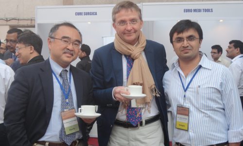 with Prof. Mats Brittberg & Nakamura Norimasa at 1st congress of Indian Cartialge Society at New Delhi 2011
